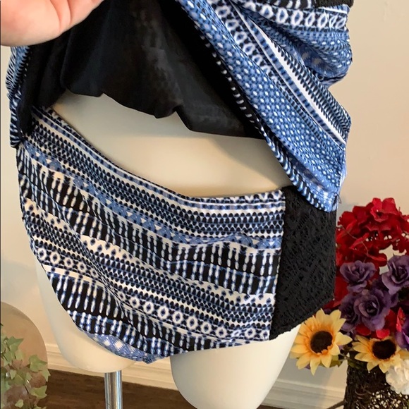 💎 On Hold Sz 26 2pc SET Blue Top/bottoms NWT. - Picture 4 of 8